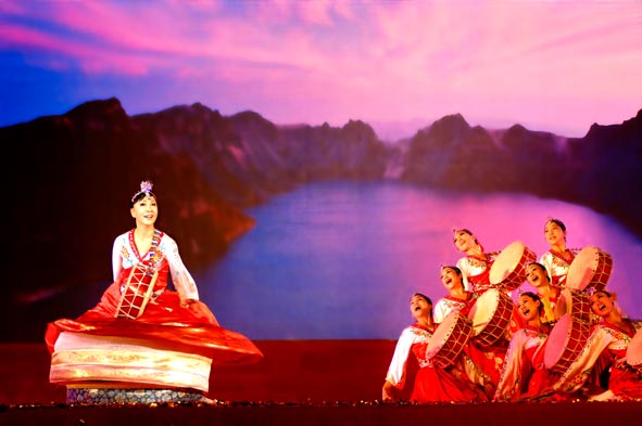 首钢第八届职工艺术节：朝鲜族舞蹈《长白情》